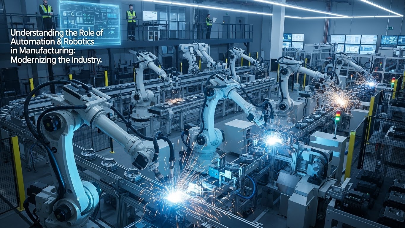 “Understanding the Role of Automation & Robotics in Manufacturing: Modernizing the Industry”