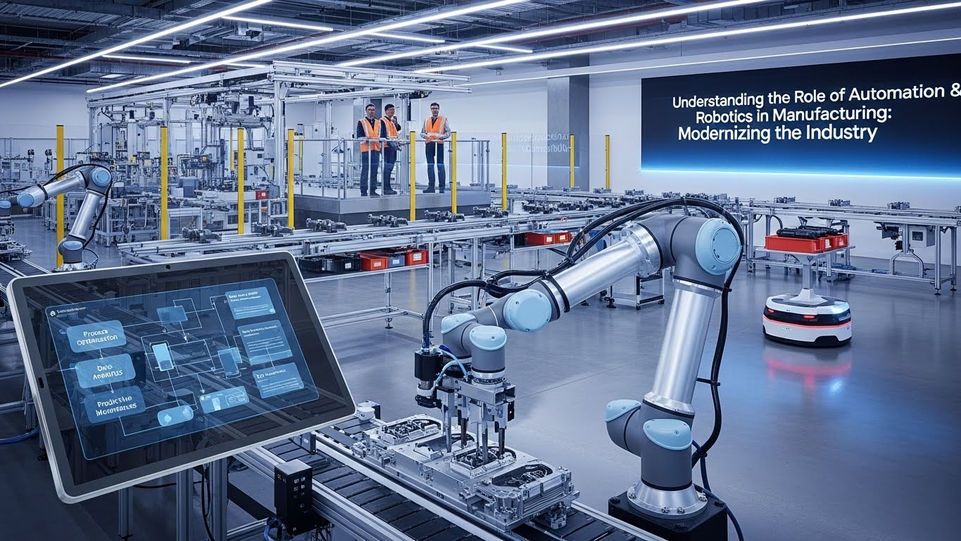 “Understanding the Role of Automation & Robotics in Manufacturing: Modernizing the Industry”
