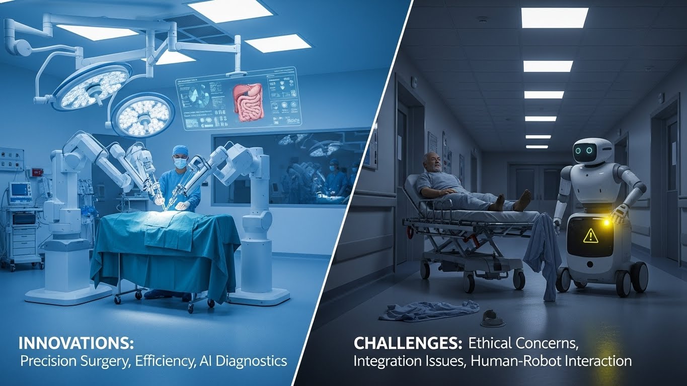 “How Automation & Robotics are Transforming Healthcare: Innovations and Challenges Ahead”