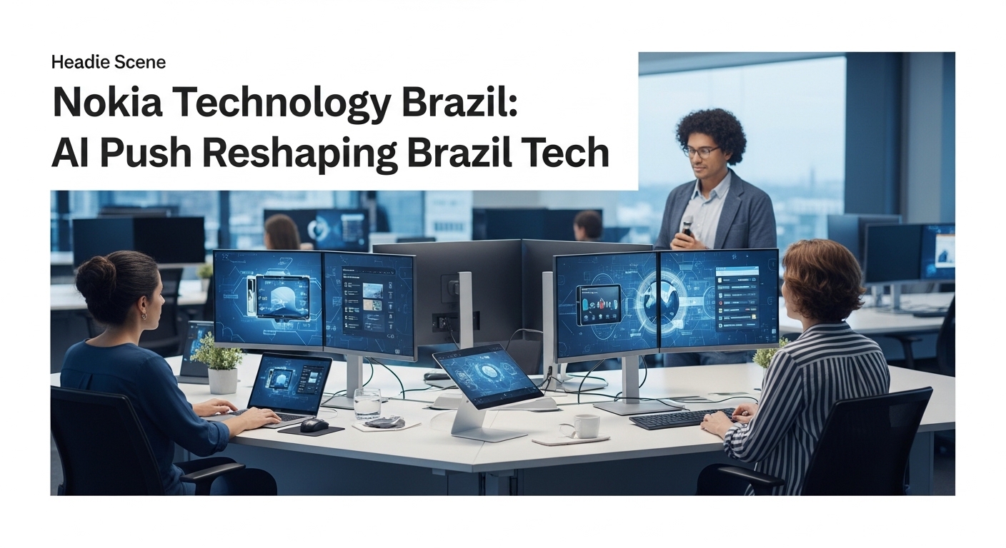 Nokia Technology Brazil AI partnerships in Brazilian telecom infrastructure.