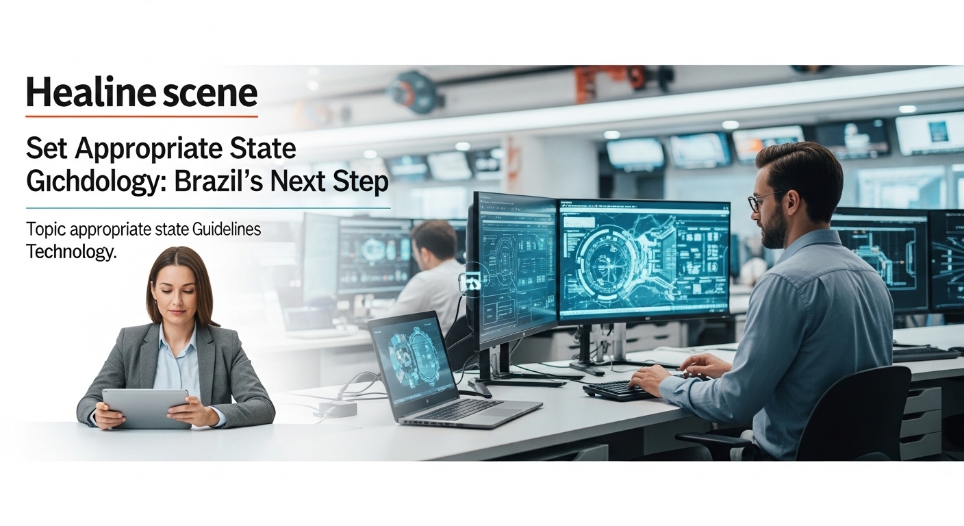 Policy forum on Brazil technology governance and AI guidelines.