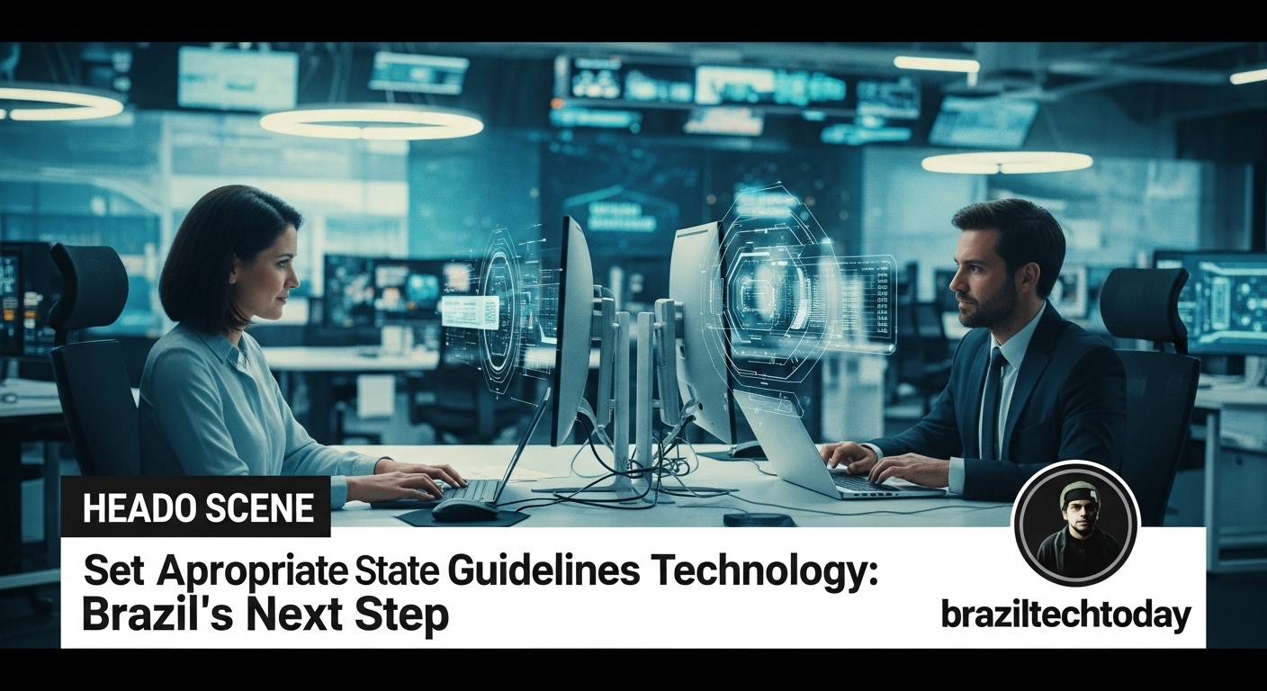 Policy forum on Brazil technology governance and AI guidelines.